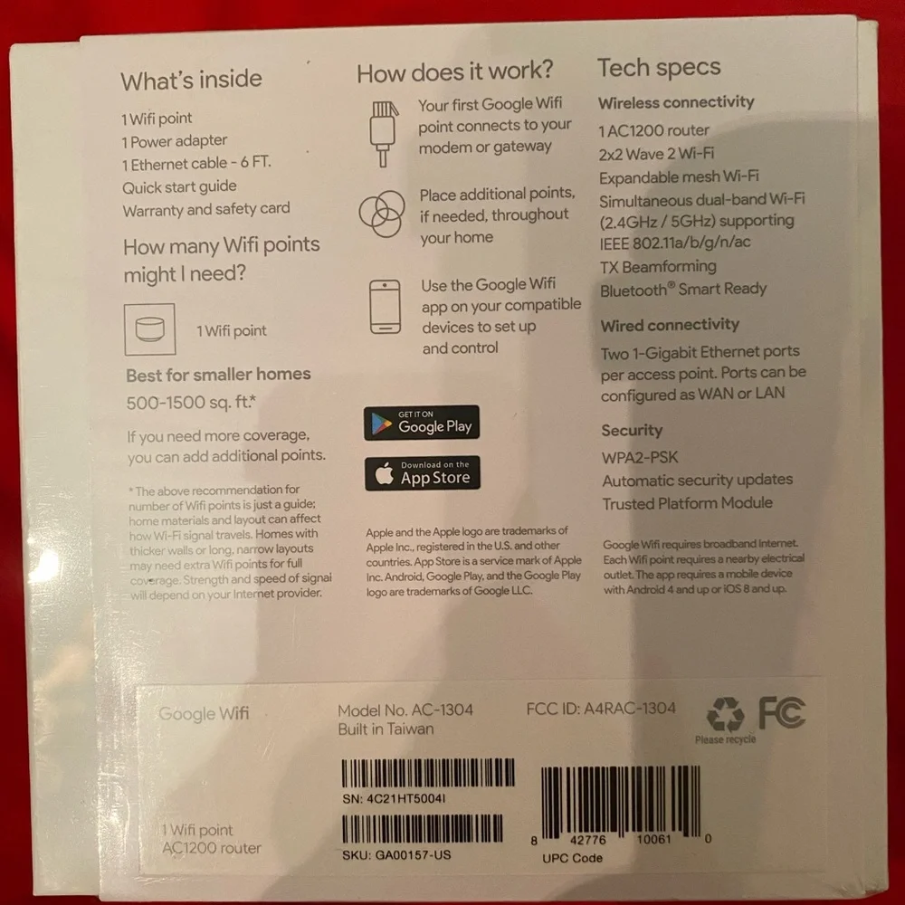 Home WiFi System by Google